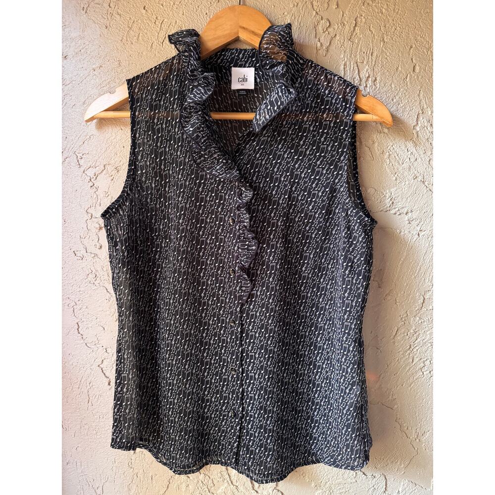Cabi Sing-Along Top #5913 Size XS